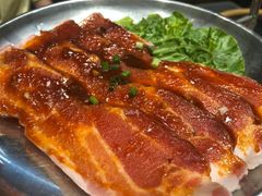 猪五花肉-青瓦炭韩潮烤肉(花园道店)