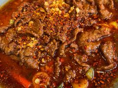 水煮牛肉-懒人盐府人家(航天桥店)