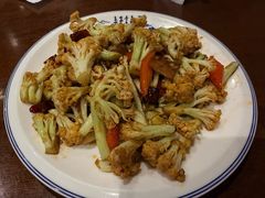小炒菜花-蟹岛开饭楼