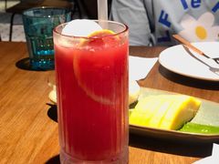 冰淇淋西瓜红柚-仓库南洋海鲜小排档(柳河路店)