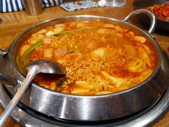 部队锅-包装马车·韩国料理·포장마차