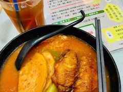 番茄浓汤鸡翼餐肉出前一丁-华嫂冰室(尖沙咀店)