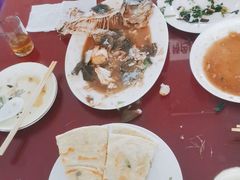 -北京龙庆四季香农家饭庄·灶台鱼·碳烤虹鳟鱼(龙庆峡店)