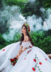 -红番婚纱礼服