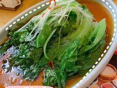 白灼罗马生菜-恭敬李·烤鸭(天坛北门店)