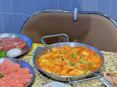 辣炒鱼饼年糕-安又胖韩国烤肉(美罗城店)