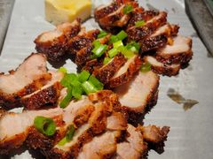 果木烤鸡肉拼盘-绿茶餐厅(蓝色港湾店)