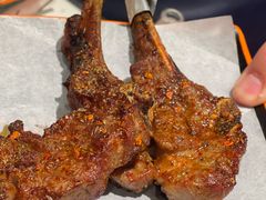 香烤羊排-宝记烧烤·碳锅羊肉·羊蝎子火锅·夜食社(文体路创始店)