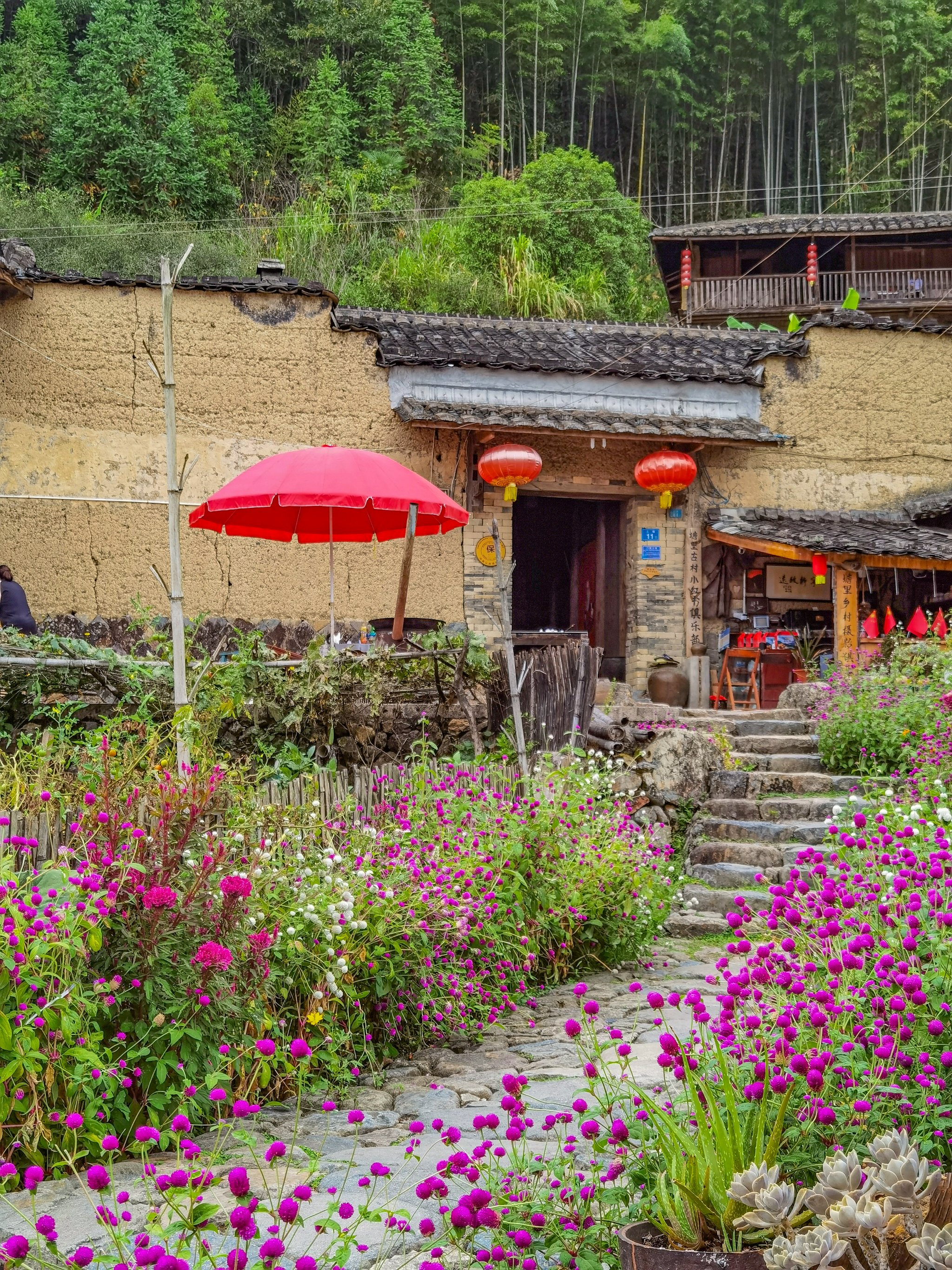 永康塘里村风景介绍图片