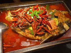 -探鱼·鲜青椒爽麻烤鱼(广州欣荣广场店)