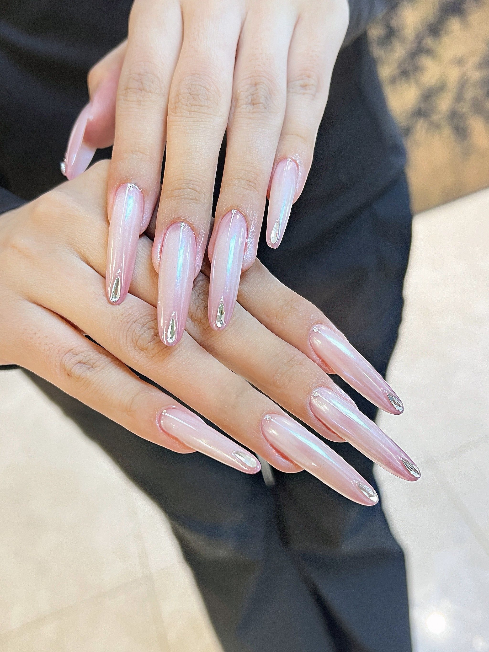 高考结束,做不一样的自己,超长指甲