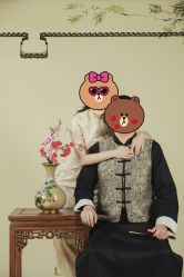 -时光纪亲子全家福照相馆(静安店母女写真父母纪念照)