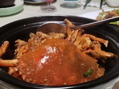 黄金膏蟹焗走地鸡-皇朝会.经典传统粤菜(外滩店)