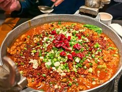 水煮牛肉-万重锦·人文川菜馆(骡马市店)