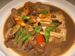 鱼杂炖豆腐-日丰园海肠水饺·老字号大连海鲜(和平广场店)