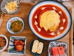 蛋包饭-猫头鹰炸鸡