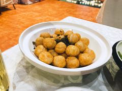 雪菜炒汤圆-雅和生态渔庄·宜城锅巴饭(龙灵山公园店)