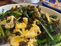 地皮菜炒鸡蛋-蒙亨·手把肉·蒙古包文化主题餐厅(天恒广场店)