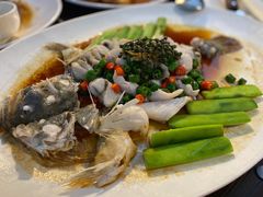 鲜花椒蒸桂花鲈-猪肉婆私房菜(容桂总店)