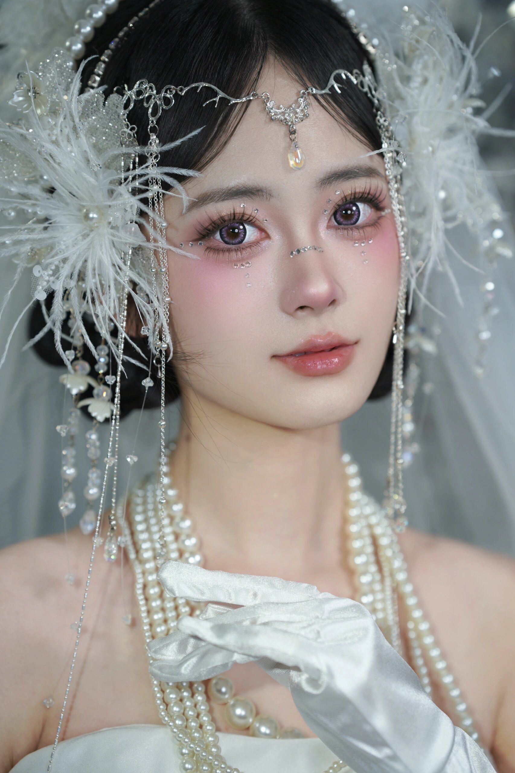 小众轻复古新娘造型分享