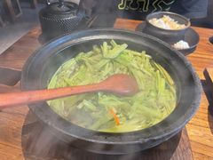 虾酱啫通菜梗-啫两手·啫啫煲·小饭堂(龙城万科里店)