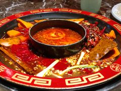 番茄鸳鸯锅-蜀辣居鲜货老火锅(红牌楼店)