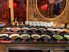 自助调料区-老版火锅(半坡店)