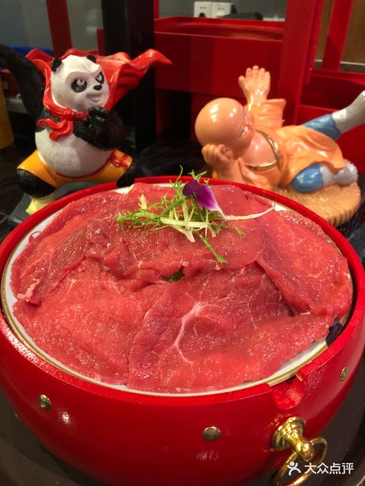 蜀二爷·牛排火锅水晶牛肉图片 - 第1张