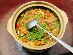 港式打边炉肥肠鸡煲、-万家宴海鲜大酒楼(五四路店)