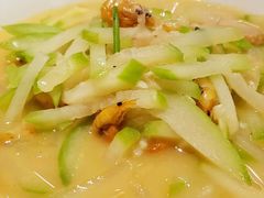 黑毛节瓜煮白米虾-港丽餐厅(高德置地店)