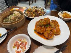 鱼香茄饼-永乐饭店