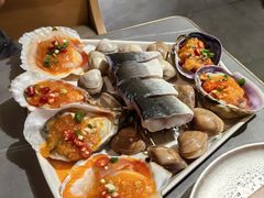 -围炉肉舍•炭烤活鳗•丹东海鲜烤肉(步行街店)