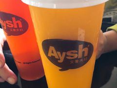芒果蜜桃特饮-艾薯夫妇Aysh(福田星河COCOPark店)