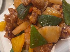 香菠咕噜肉-香港新发烧腊茶餐厅(书城店)