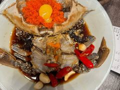 -草家酱蟹炭火烤肉店(珲春南路二店)