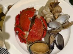 -广州万富希尔顿酒店·感趣自助餐厅·金秋蟹宴生蚝海鲜刺身