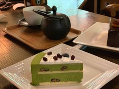 抹茶芝士蛋糕-古董花园(思南路42弄小区店)