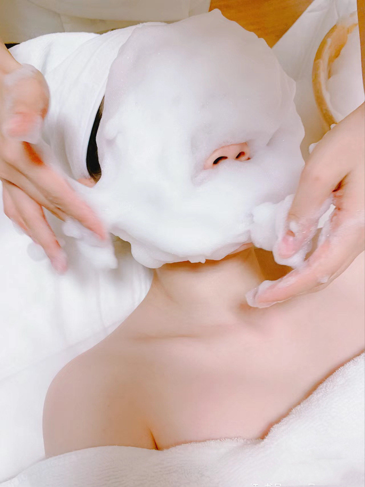 来体验日式魔法泡泡护理啦