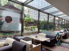 靠窗位-亮马河饭店翠雅咖啡厅