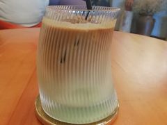 绿豆拿铁-25#COFFEE(古地石店)