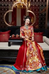 -桃子造型婚纱礼服(凤起广场店)