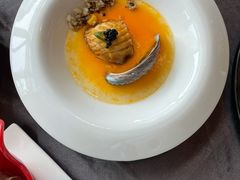 黑鱼籽虾汤蛋羹蒸鲜鲍-蟹榭·本帮江浙菜·蟹宴(五角场合生汇商场店)