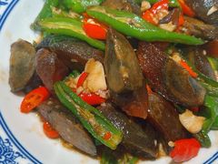 辣椒炒皮蛋-欧记大排档·景德菜(上海首店)