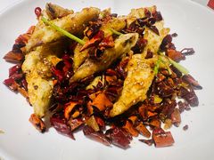 霸王脆皮茄子-必点海鲜·海肠捞饭大王(滨江道店)