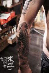 -木子·纹身店TATTOO穿孔·洗纹身