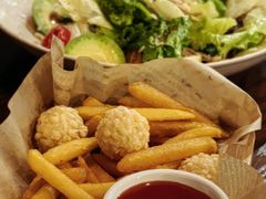 虾球配薯条-斯比特花园西餐厅(东方商厦店)
