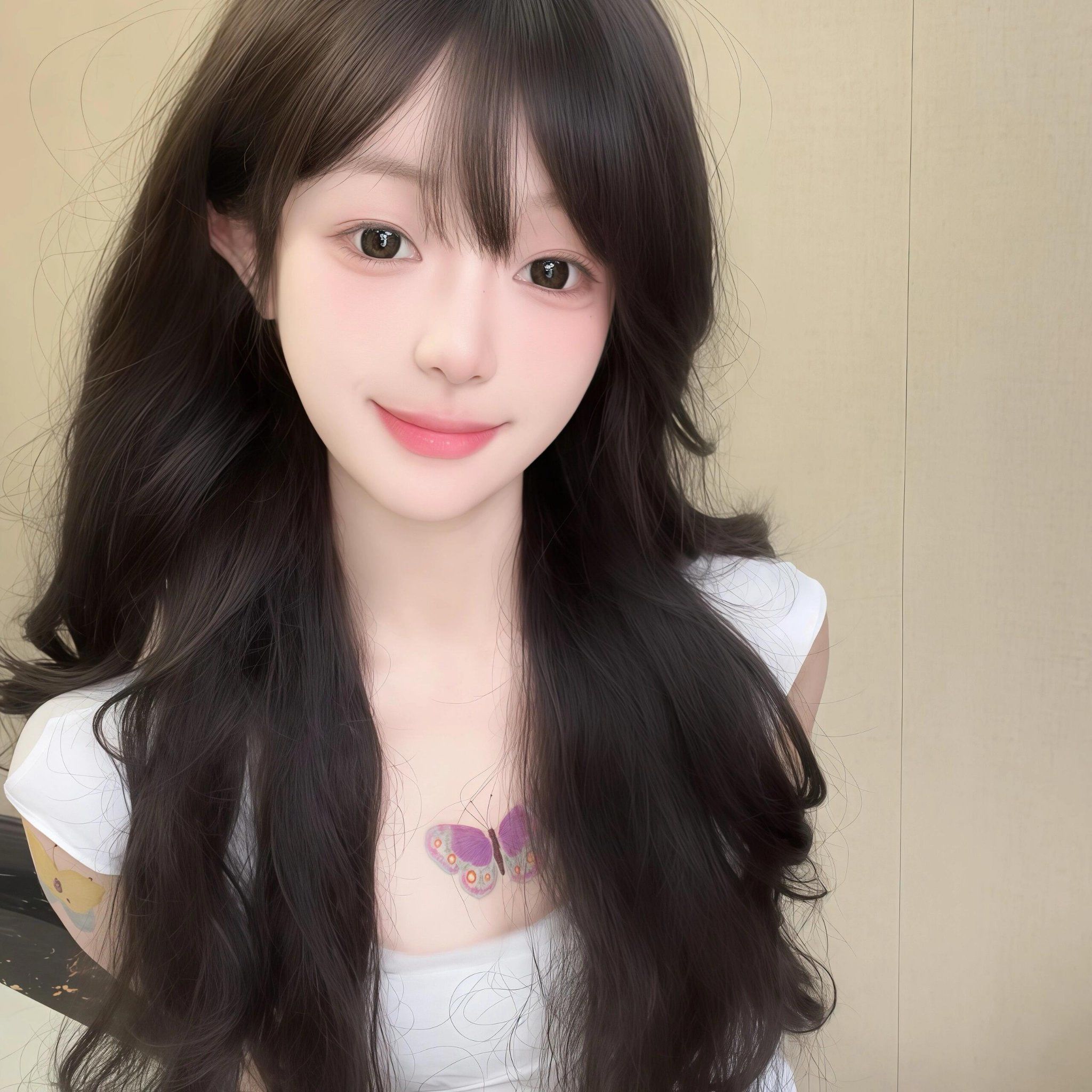 清新简约女头像