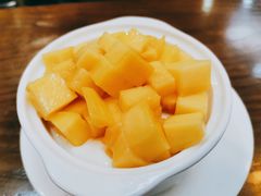 鲜芒果双皮奶-大甜九港式甜品(武林店)