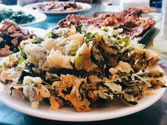 炸花椒芽-俺家菜馆(百里峡店)