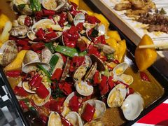 特色花蚬子玉米饼-419海鲜烧烤大排档